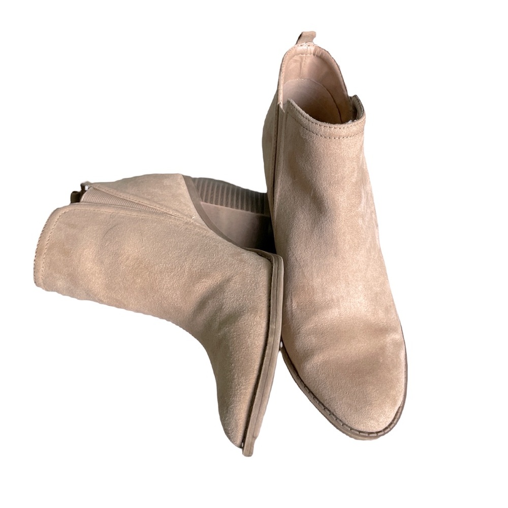 Faux Suede Ankle Boots - Picture 5 of 8